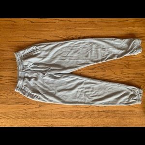 Light blue brandy Melville drawstring sweats